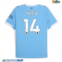 Maglie da calcio Manchester City Nico Gonzalez #14 Prima Maglia 2025-26 Manica Corta